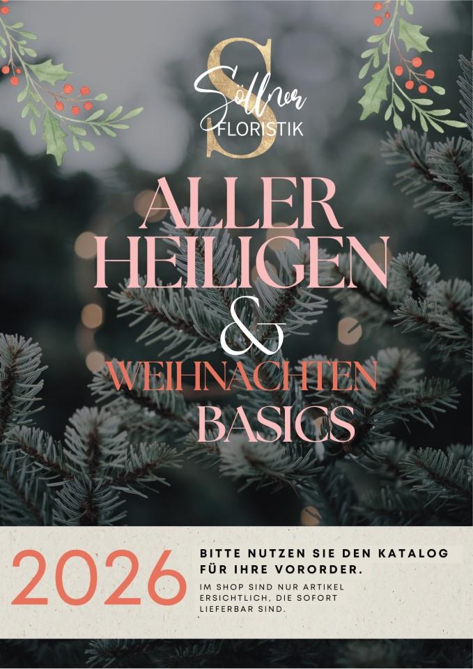 Vororder Katalog 2026 Allerheiligen - Weihnachten Basics