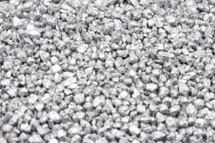 Granulat 3-4 mm 5l ca. 9kg metalic VM125 silber NETTO