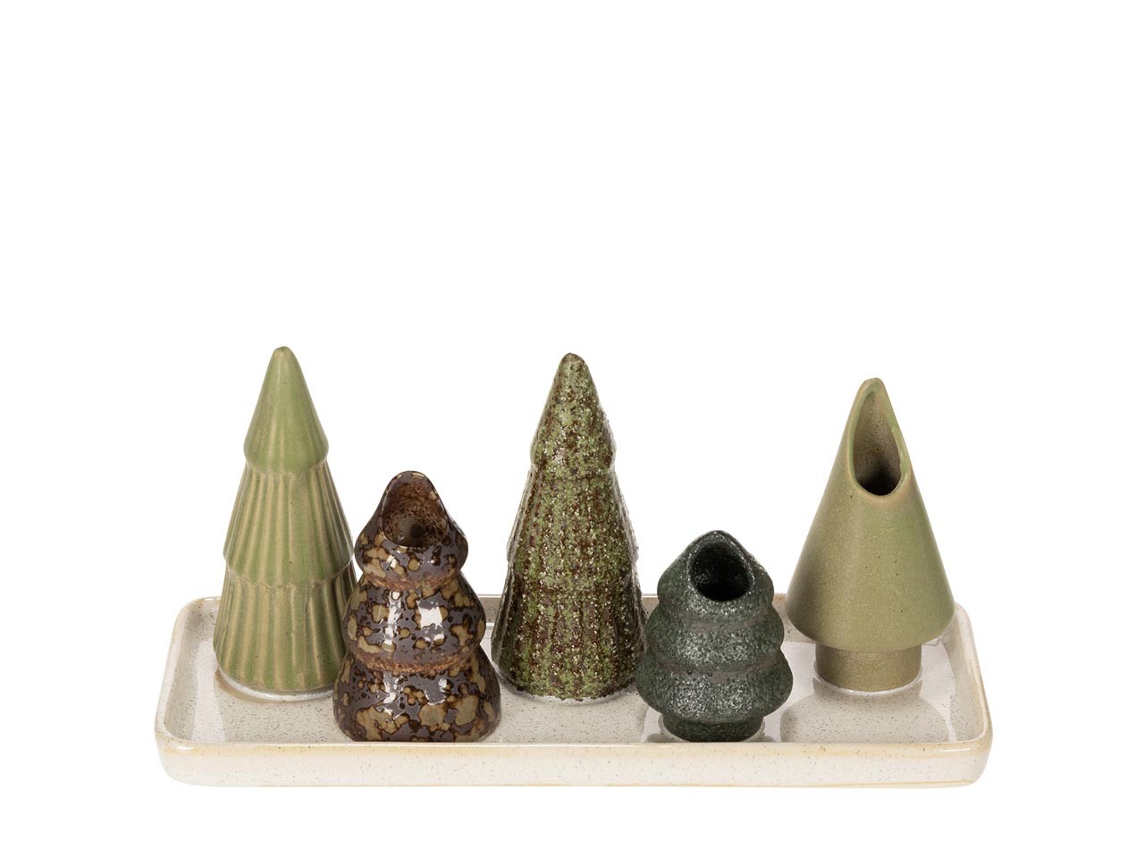 Vasentablett Tannenbaum Keramik 20x8x10 cm