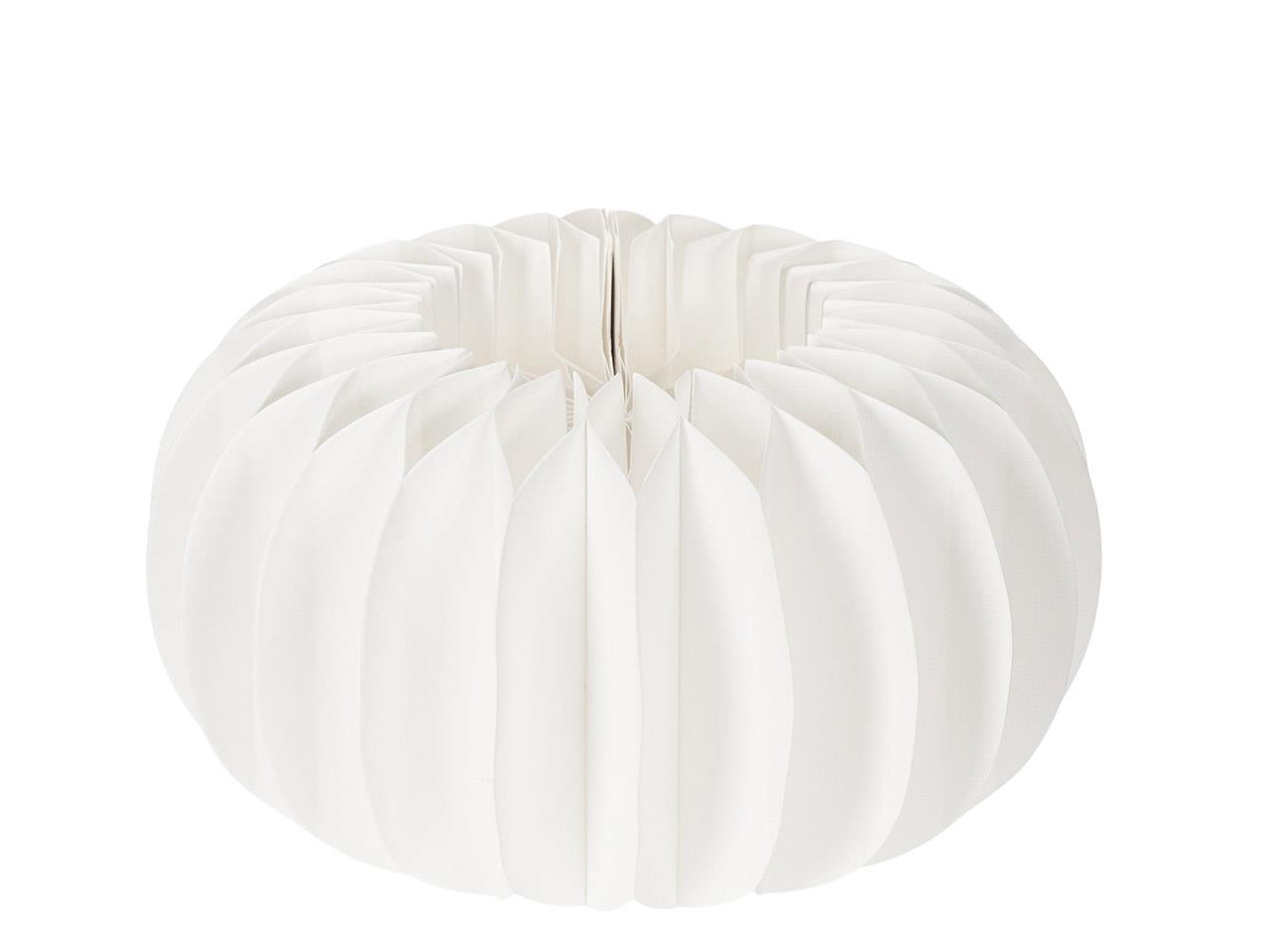 Wabenpapier Sockel D36xH18cm weiß