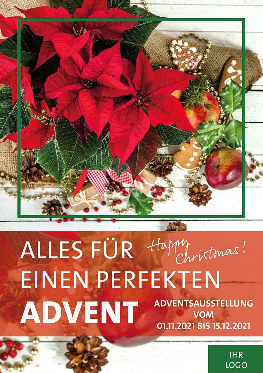 ekaflor Advent 2 Plakate A1 inkl. Druck 03 (2Stk)