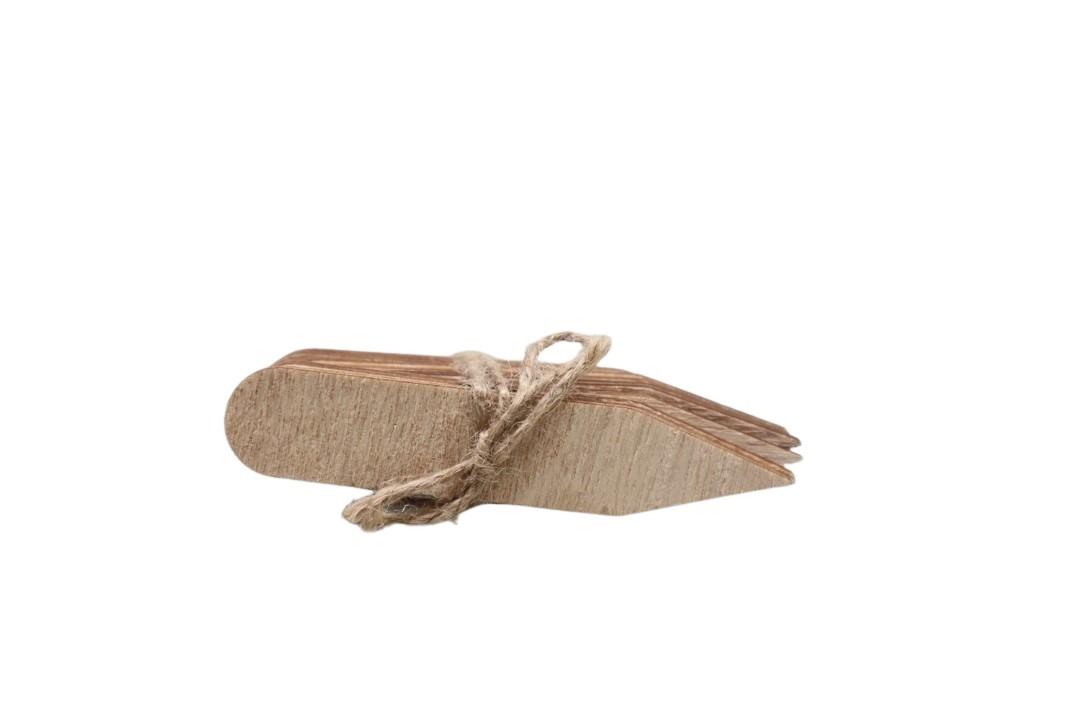 Stecketiketten Holz natur L10cm