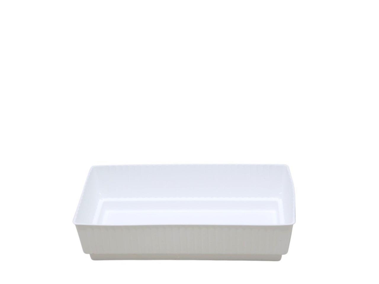 Steckschale Lara 15cm lang weiß NETTO