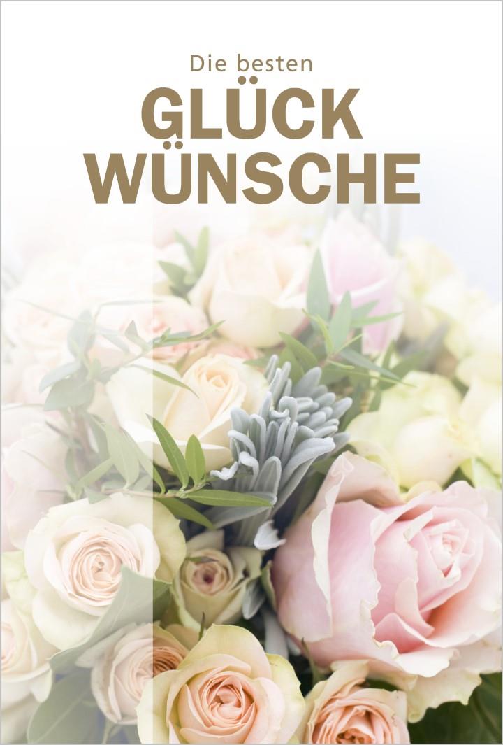 Glückwunschkarten Die besten Glückwünsche 11,5x17 cm