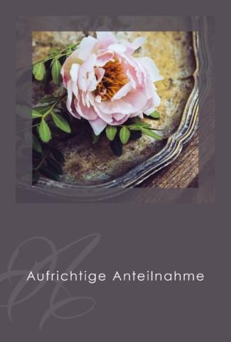 Umschlagkarten Trauer 11,5x17 cm