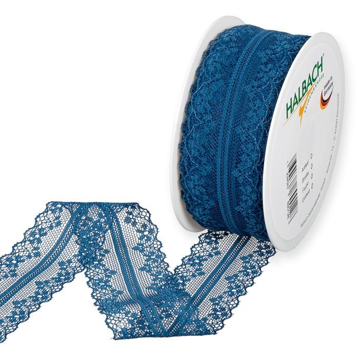 Spitze 36 mm 15 Meter dusky blue 421