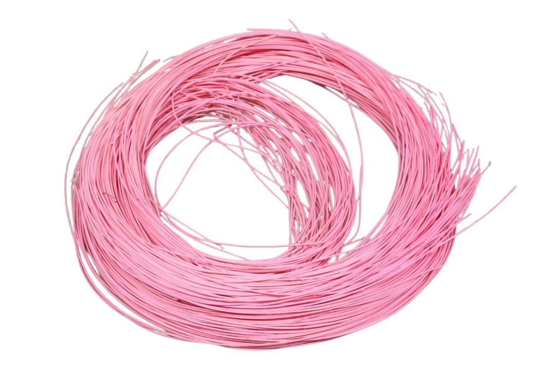 Peddigrohr 1,5mm zartrosa109 225gr.