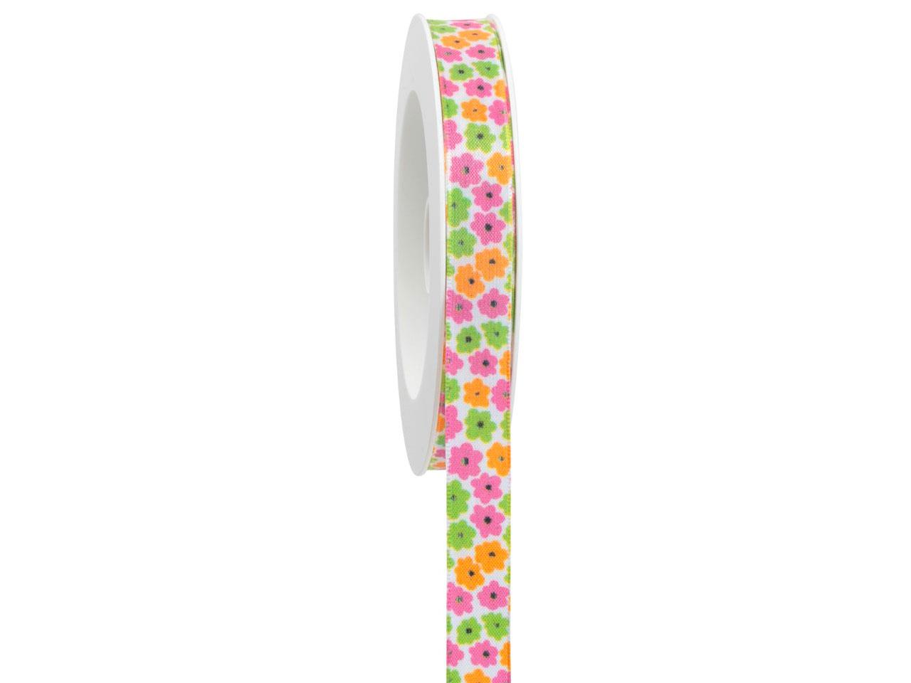 Band Flower Basket 15 mm 18 Meter 225 rose