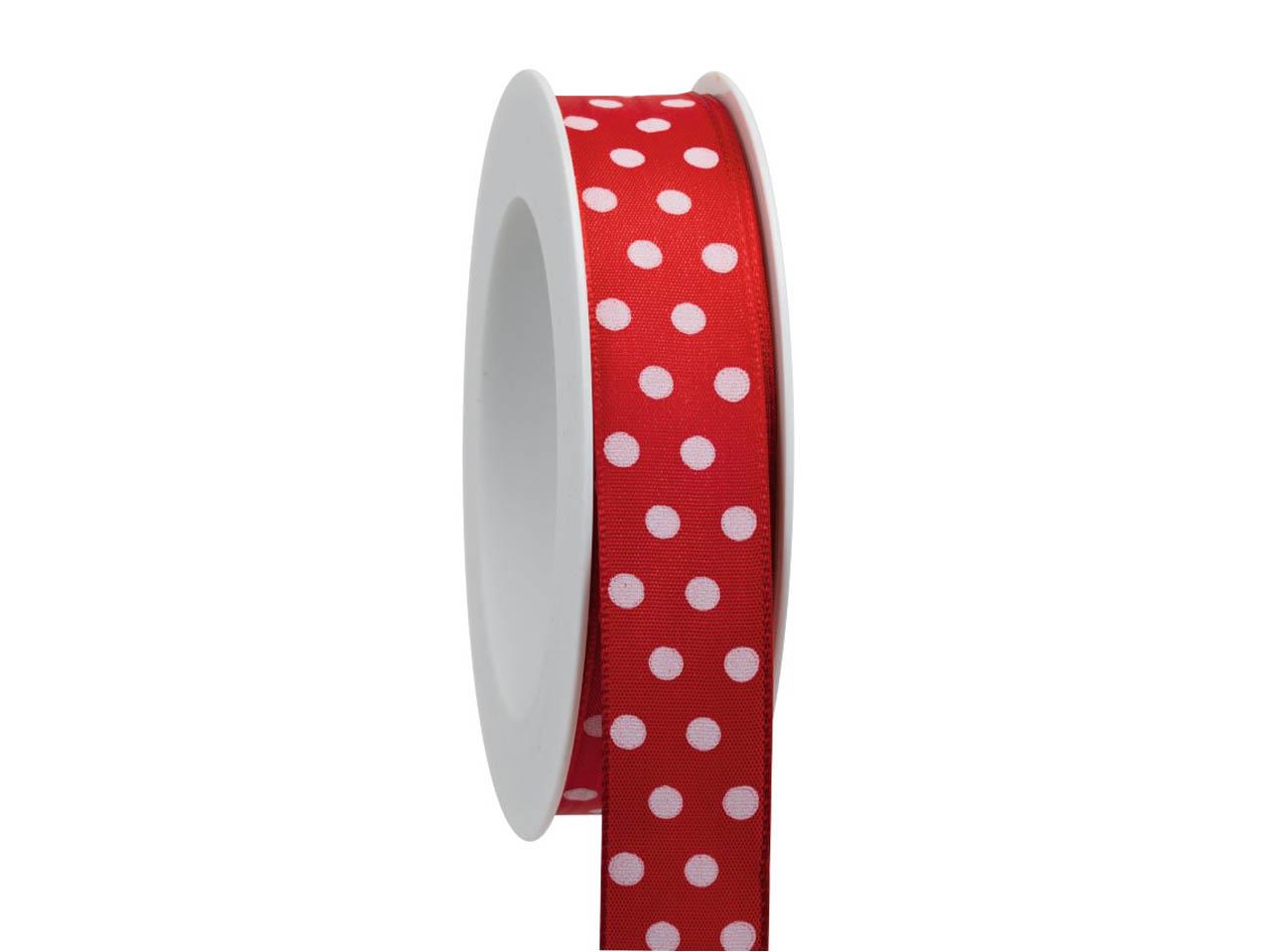 Band Hot Spots 25 mm 20 Meter rot 20