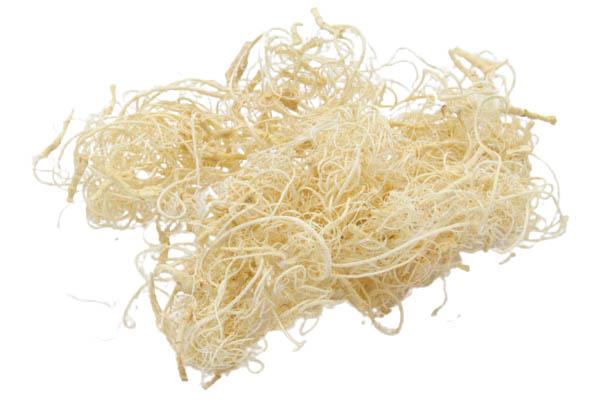 Curly Moos 500gr. gebleicht