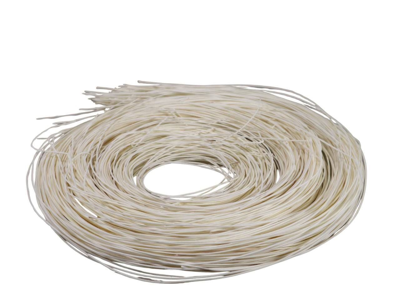 Peddigrohr 1,5mm 250gr. gebleicht