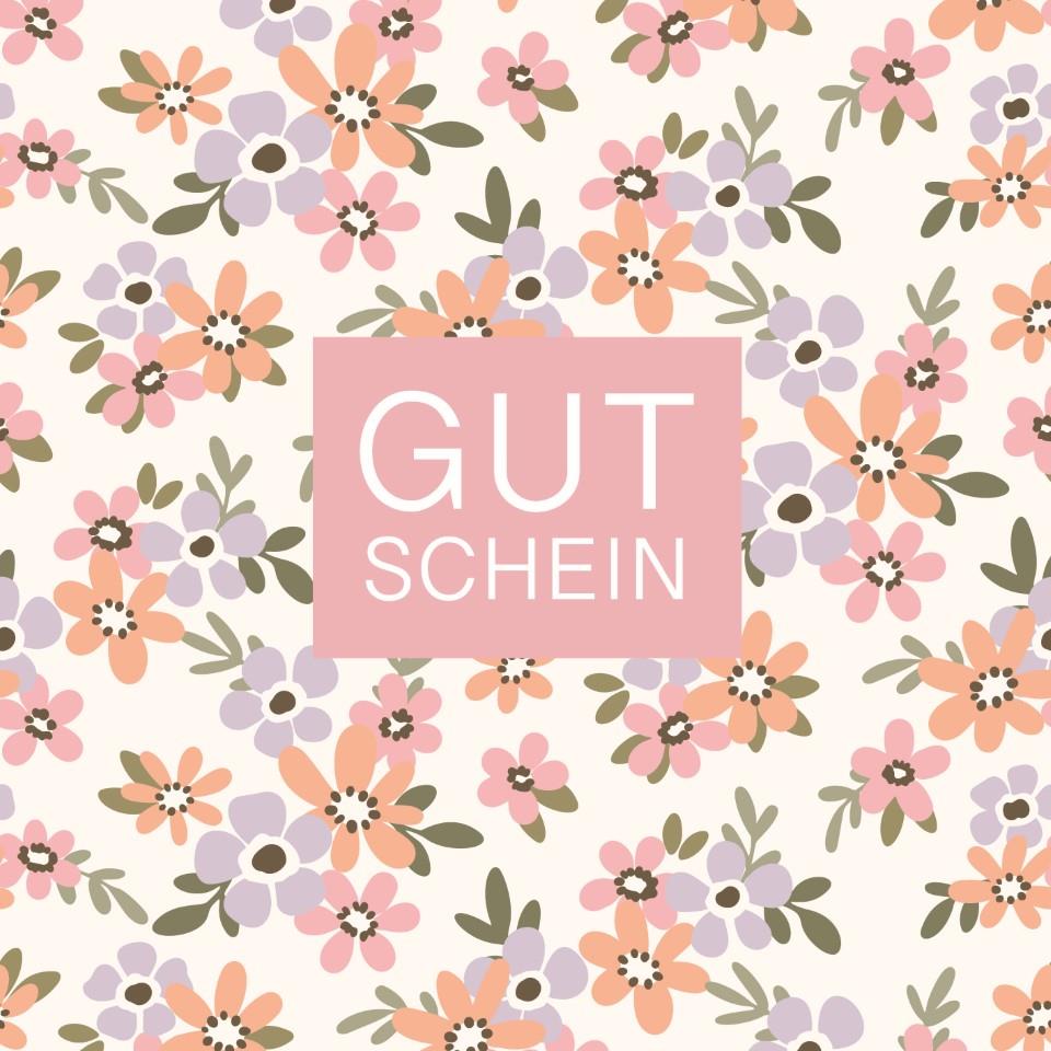 Gutscheine Any Time m. Blütchen 12x12 cm