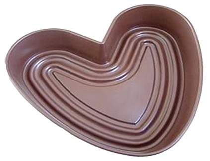 Pflanzherz Amora 36cm braun NETTO