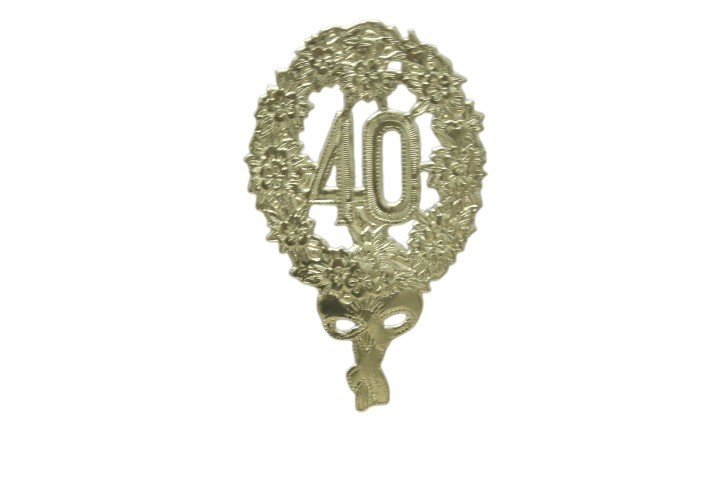 Jubiläumszahlen 40