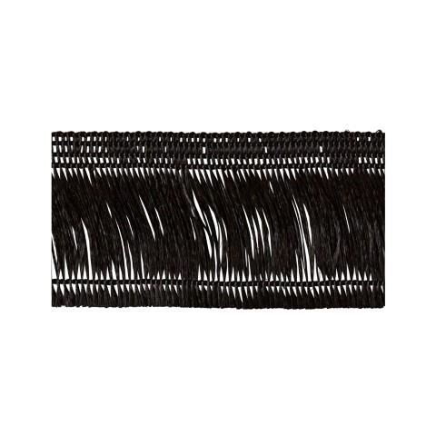 Haarfranse 305 40 mm schwarz 031 SELBSTKLEBEND NETTO