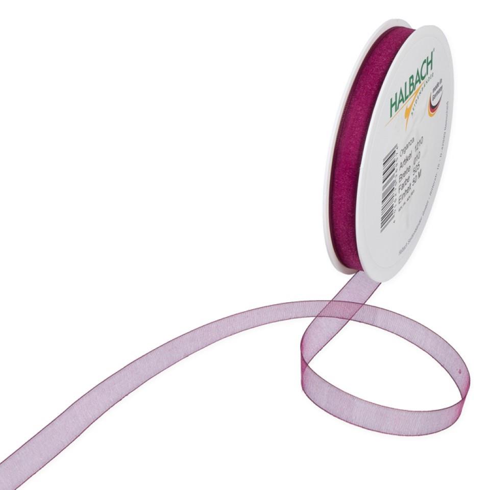 Organza 10mm o.Dr. beere505