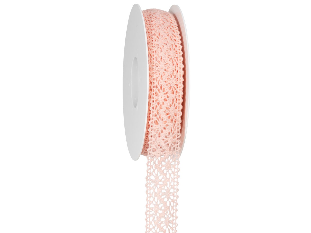 Band Spitze 25 mm 15 Meter apricot 42