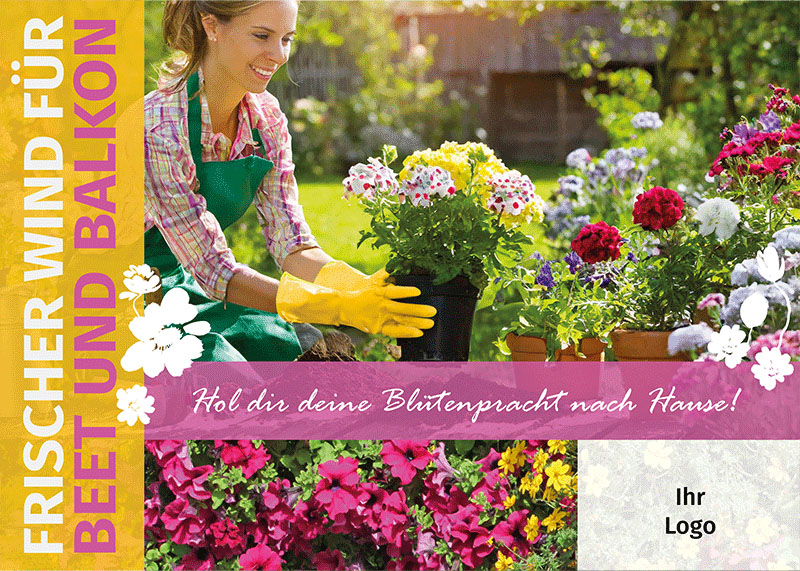 Großflächenplakat inkl. Druck