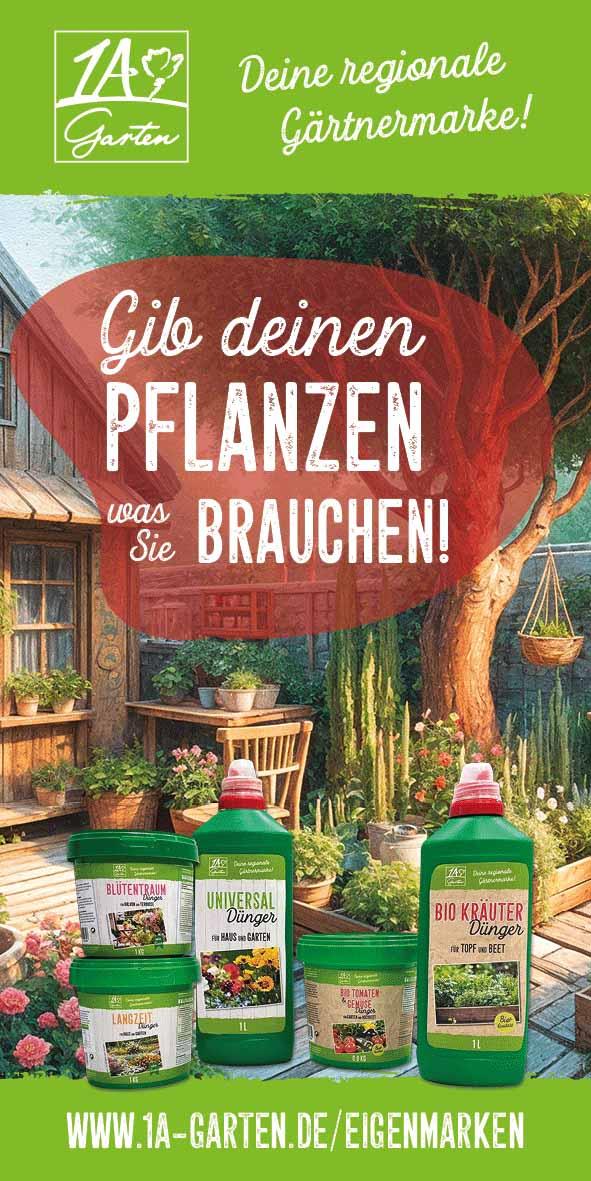 ekaflor Dünger POS-Banner inkl. Druck