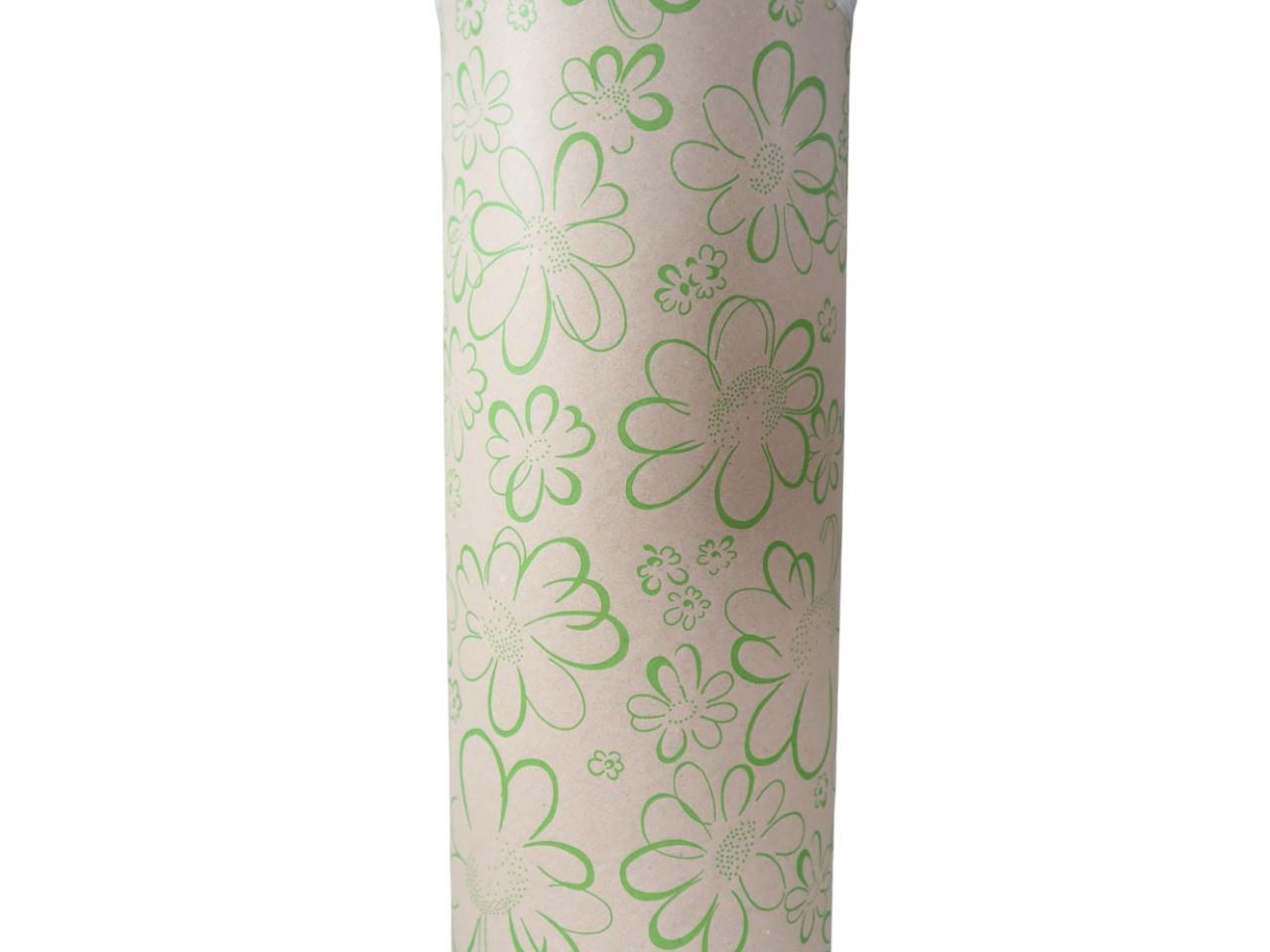 Blumenseide "Vroni" 75cm 9kg, apfelgrün/naturbraun NETTO