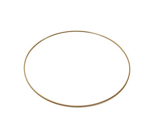 Metallringe gold 20cm