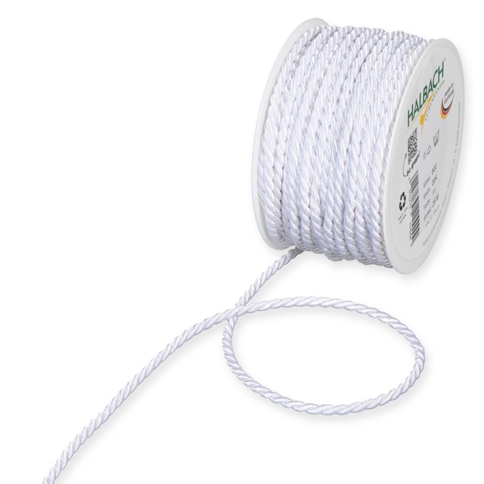 Kordel 4mm weiß 11