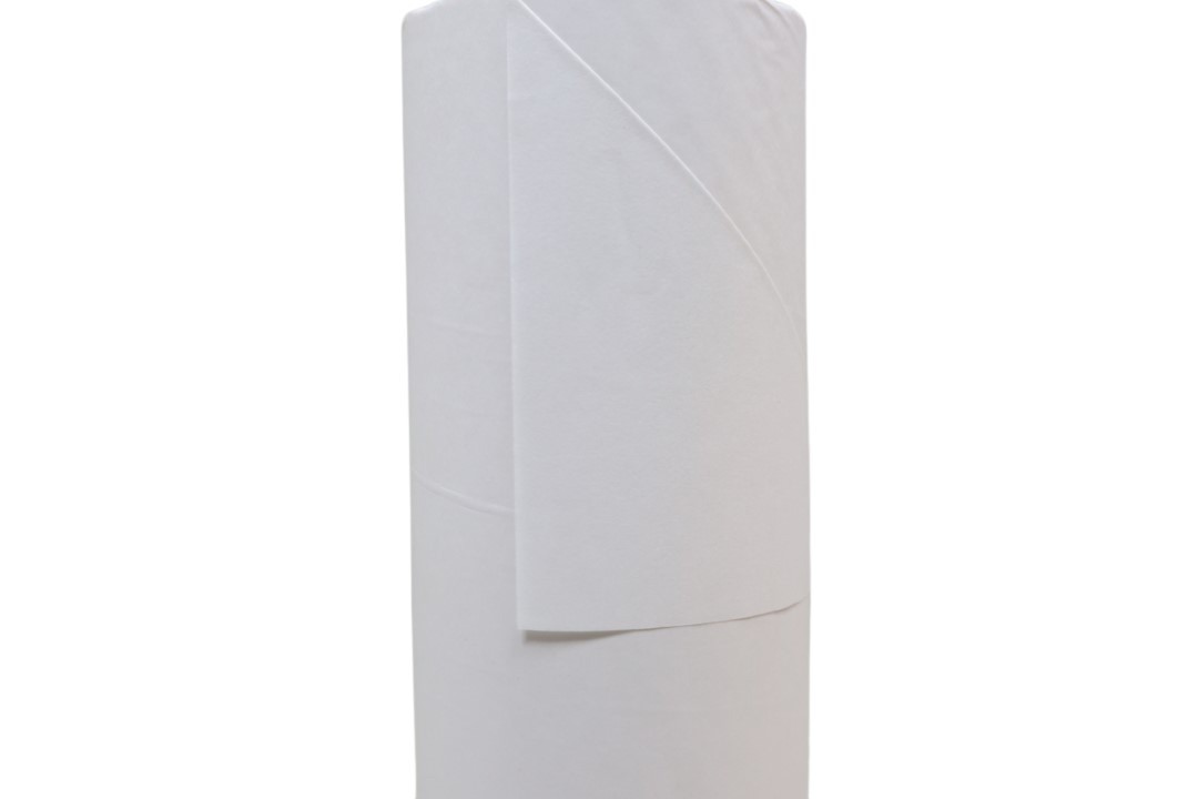 Manschettenpapier 25cm 100lfm 2-seitig weiß NETTO