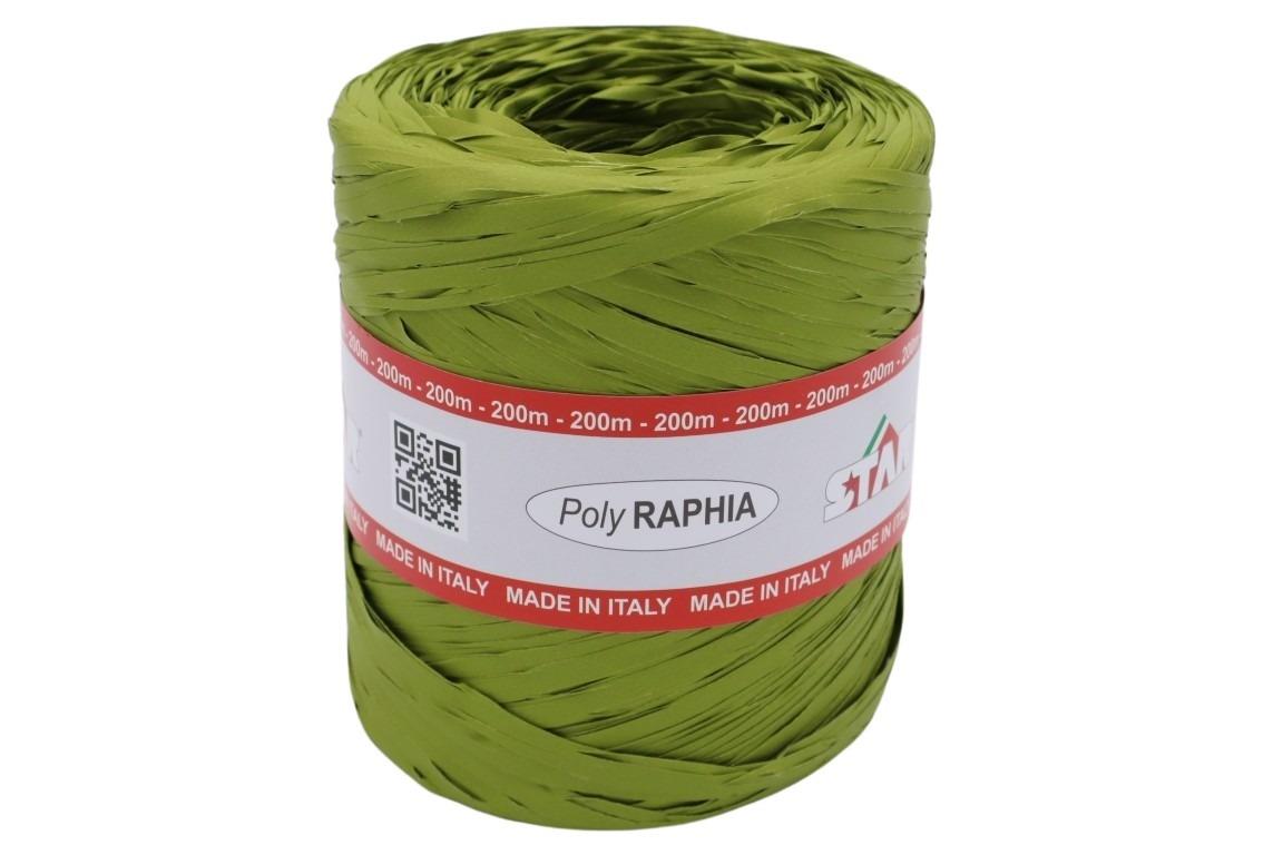Polyraphia 15mm 200 Meter, oliv -41