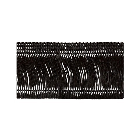 Haarfranse 305 40 mm schwarz 031 SELBSTKLEBEND NETTO