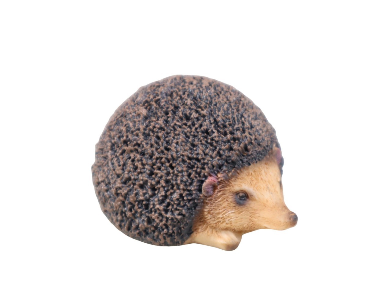 Igel Mecki Polyresin braun 8,5x5cm
