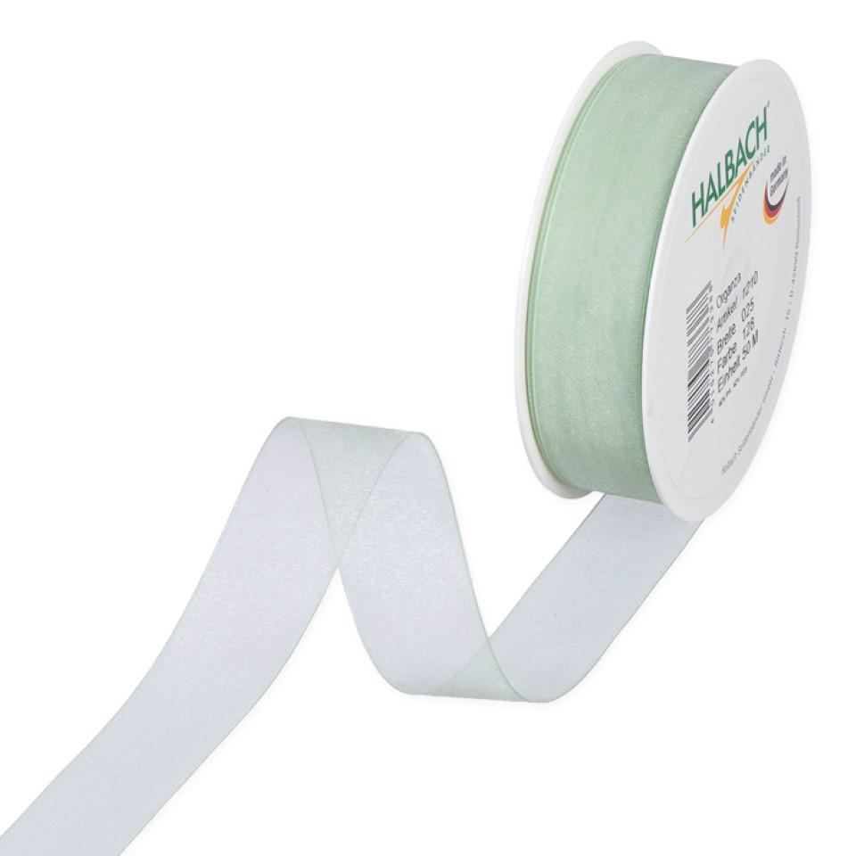 Organza 25mm o.Dr. jade128