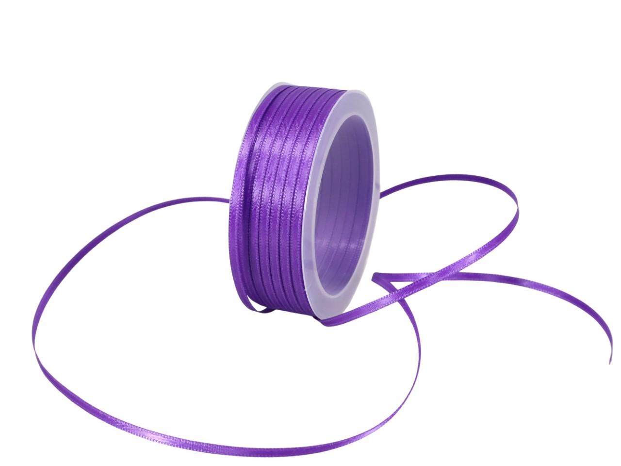 Satinband 3 mm 50 Meter lila 620