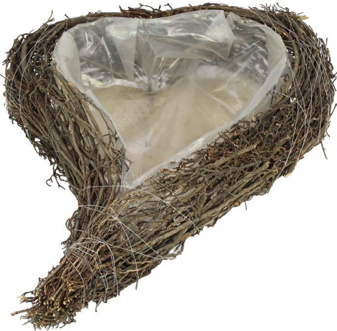PflanzHerz Rebzweige L70x50H13cm natur