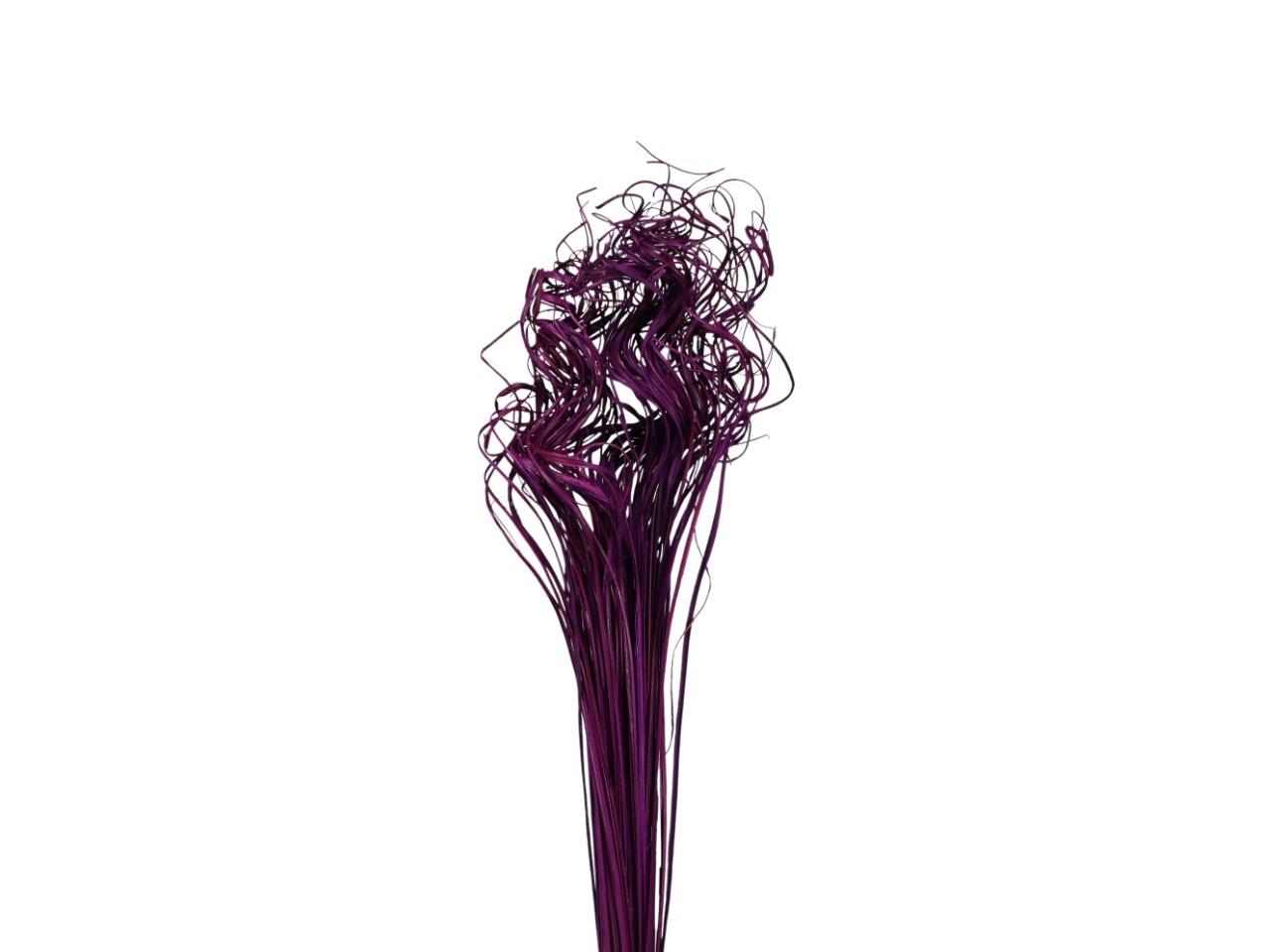 Curly Ting Ting 80cm 100St. brombeer-aubergine