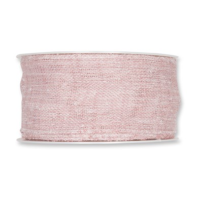 Band Leinen-Optik 50 mm 8 Meter paleberry 510