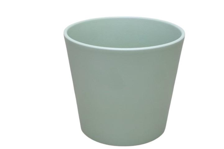 Keramikübertopf Serie 440 19cm salbeigrün matt