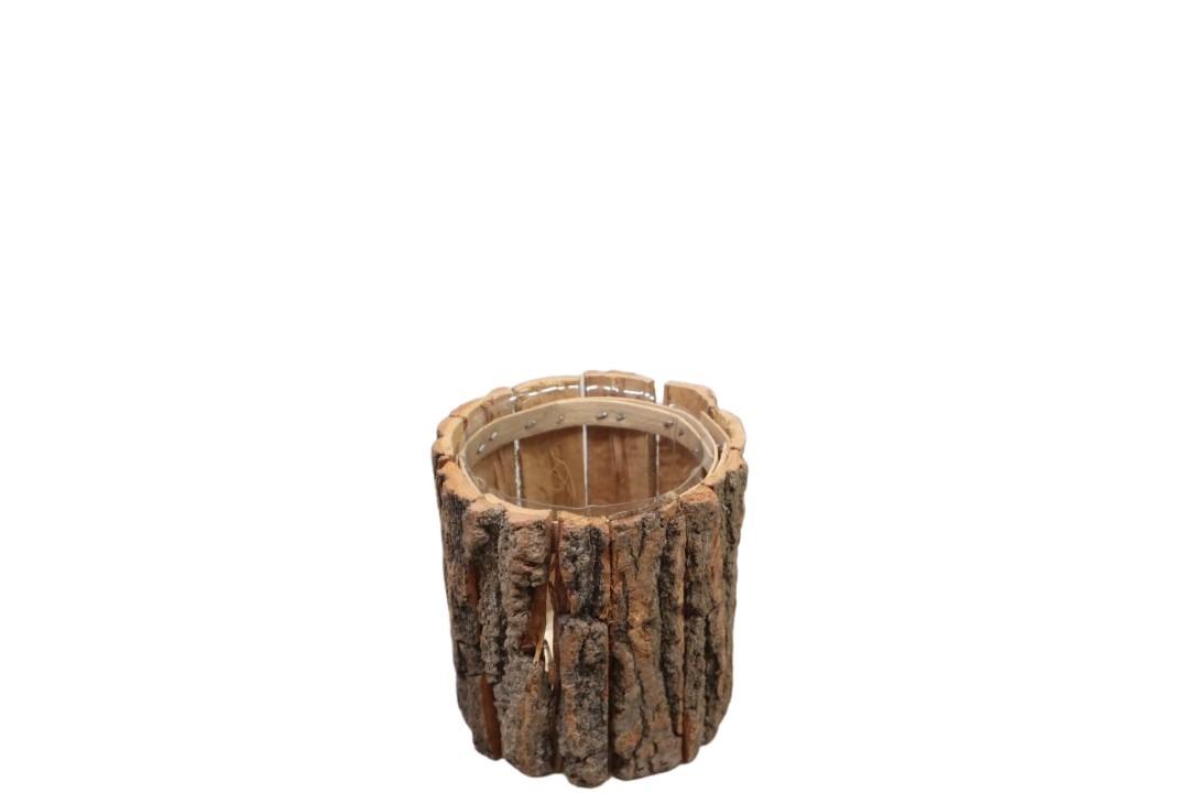 Rindentopf rund natur D12cm