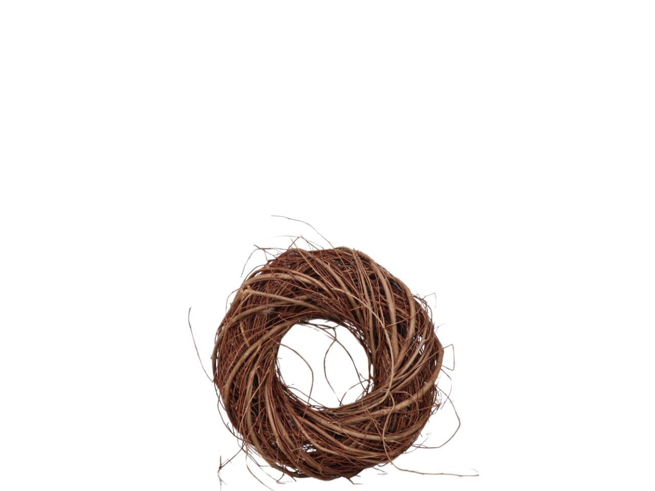 Kranz Ulmenholz natur D25xH8cm