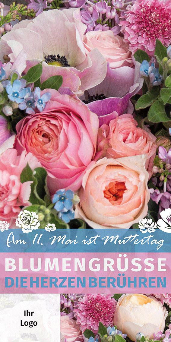 ekaflor Muttertag 2025 Roll-up Banner m. Ständer