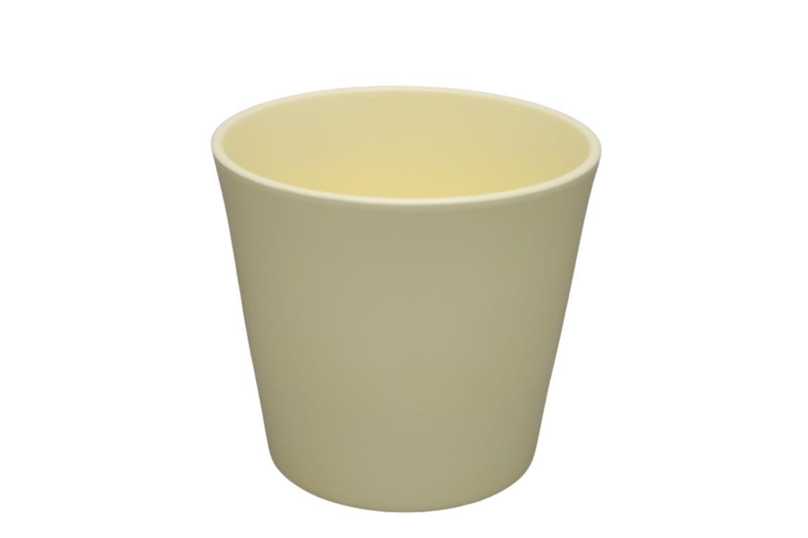 Keramikübertopf Serie 440  8cm vanille