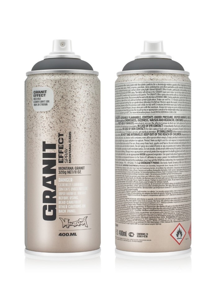 Spray 400 ml effect EG7050 granit grey NETTO
