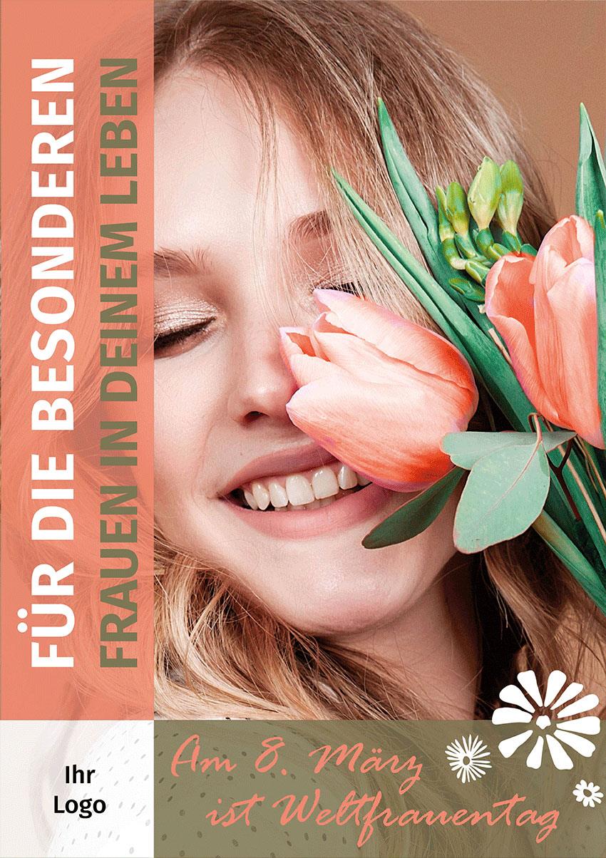 ekaflor Frauentag 2025 2 Plakate A1 inkl. Druck (2Stk)