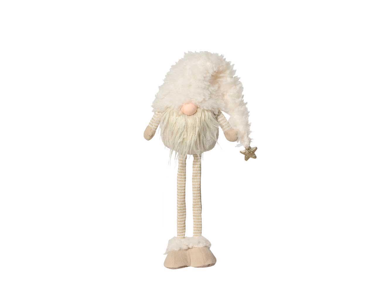 Zwerg stehend creme H60cm
