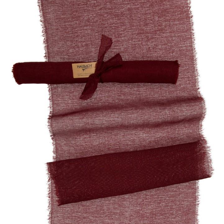 Chiffon 28 cm x 3 Meter weinrot 65