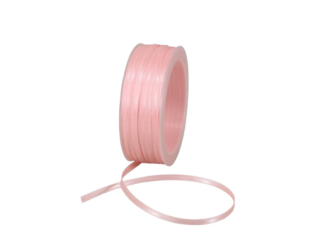 Satinband 3 mm 50 Meter rosa 325