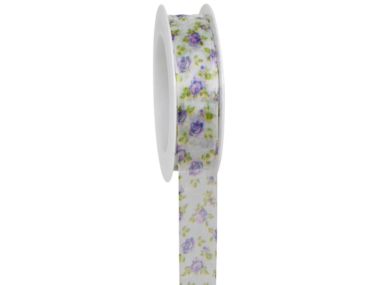 Band La vie en rose 25 mm 18 Meter flieder 62