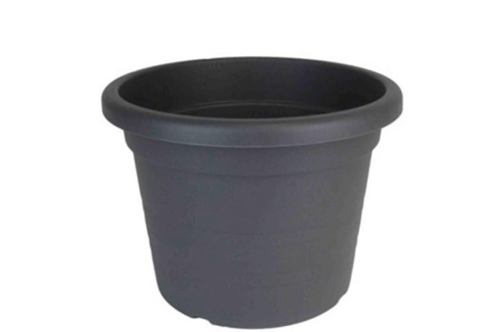Blumentopf Cilindro D14xH10cm anthrazit