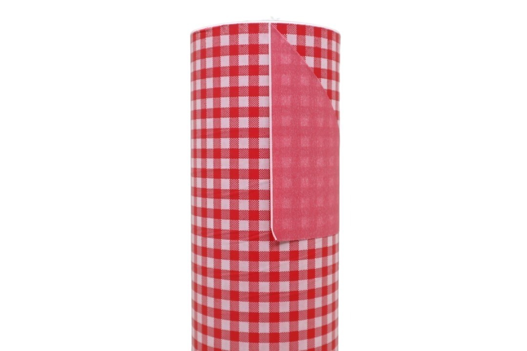 Manschettenpapier 25cm 100lfm Karo rot NETTO