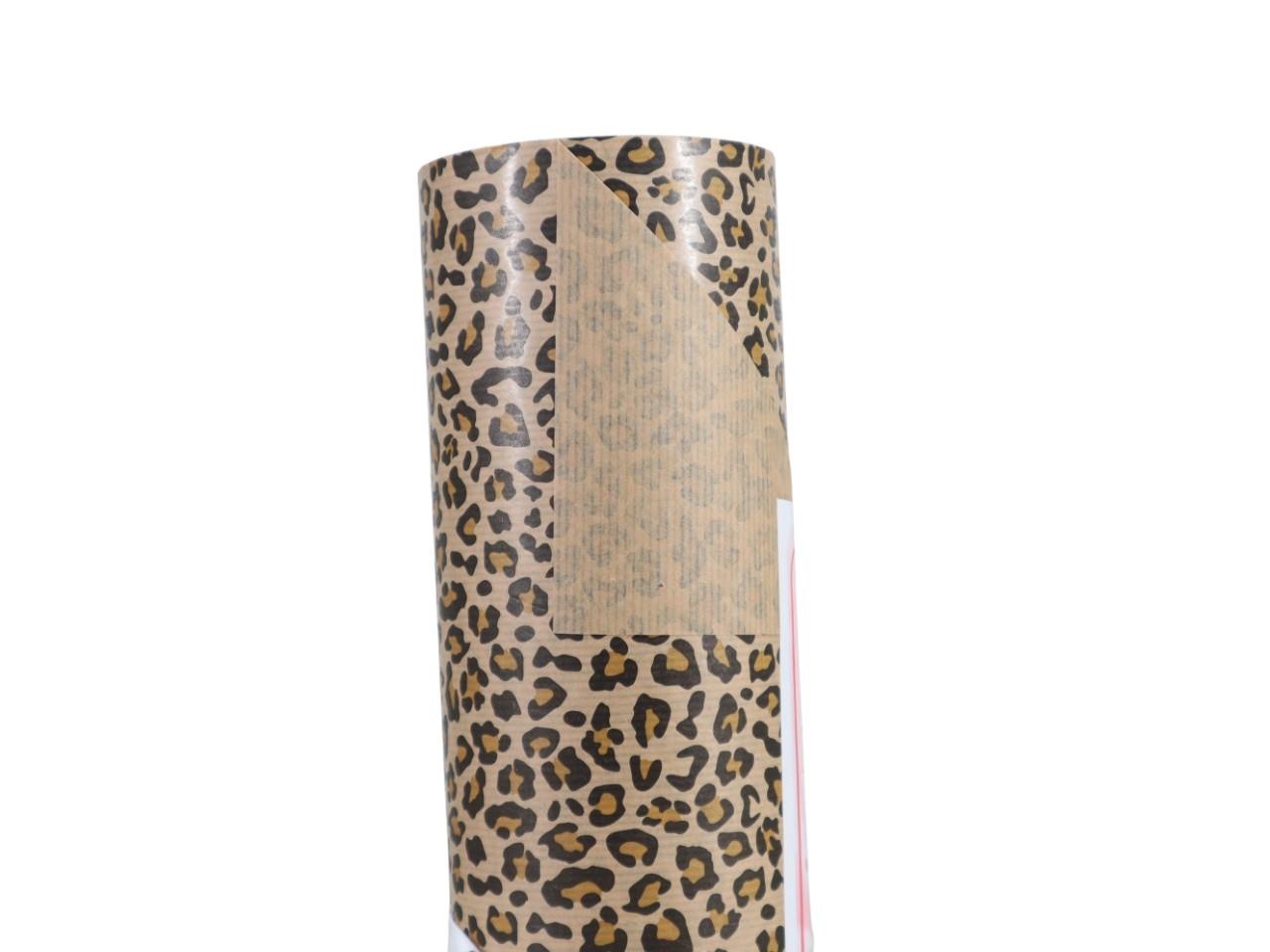 Manschettenpapier 25cm 100lfm LEO braun/natur NETTO