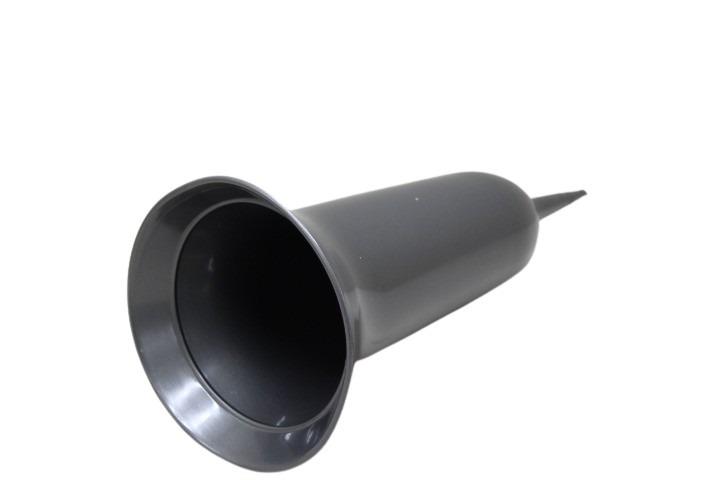 Grabvase 21cm grau NETTO